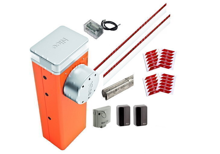 Комплект шлагбаума скоростной L9BAR9KIT1 со стрелой 9 м, серия L BAR Комплект шлагбаума скоростной L9BAR9KIT1 со стрелой 9 м, серия L BAR