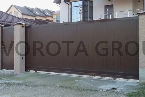 ворота с сендвич-панелями 1500х3100
